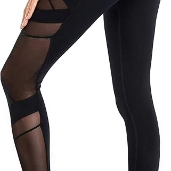Leggings - black, tummy control, 4-way stretch - Picture 9 of 9